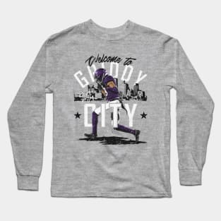 Justin Jefferson Minnesota Griddy CIty Long Sleeve T-Shirt